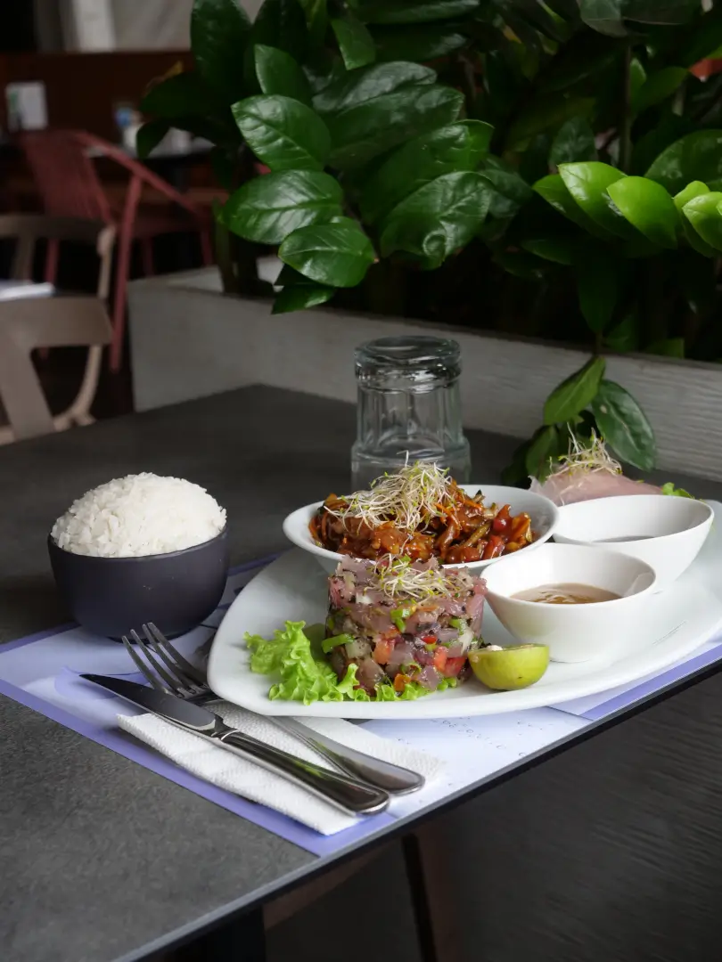 Création gastronomique du chef